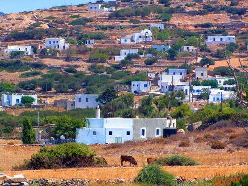 amorgos villages